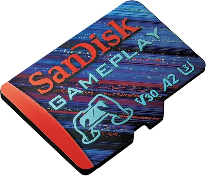 SanDisk 128GB Gameplay microSD Memory Card for Mobile Gaming - Up to 190MB/s, for Handheld Console Gaming - SDSQXAA-128G-GN6XN