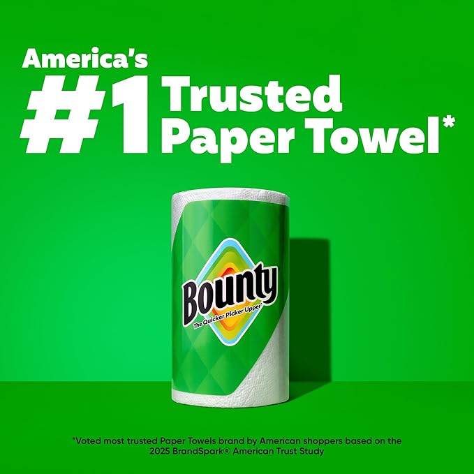 Bounty Select-A-Size Paper Towels, White, 8 Triple Rolls = 24 Regular Rolls