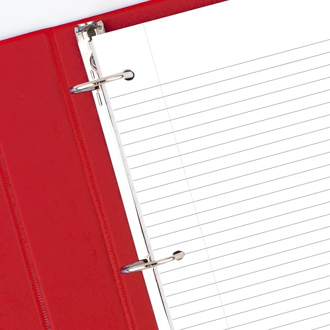 Mead Loose Leaf Paper, College Ruled Filler Notebook Paper, 8-1/2" x 11", 400 Sheets, Fits 3-Ring Binder (170046-ECM) (Pack of 4)