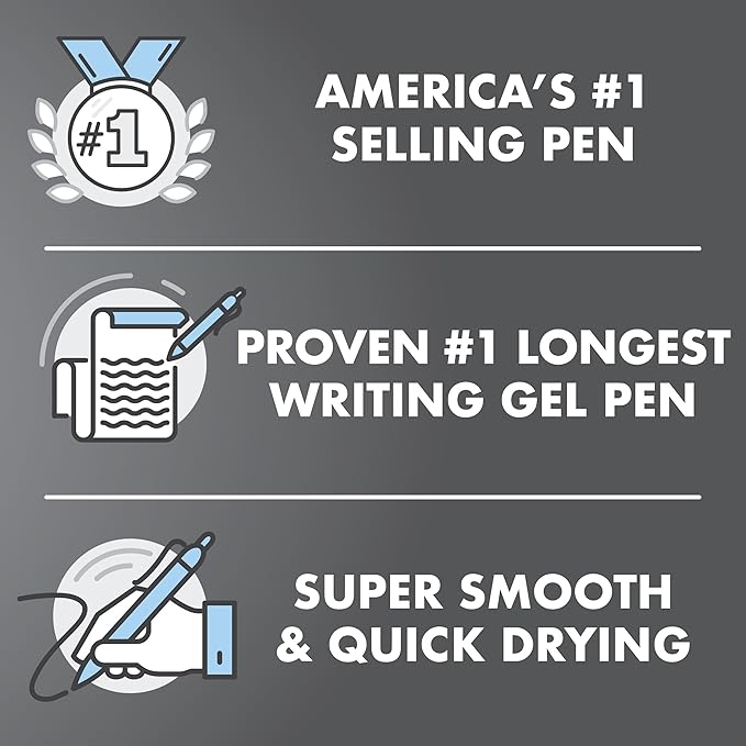 PILOT G2 Premium Refillable and Retractable Rolling Ball Gel Pens, Fine Point, Red Ink, 12-Pack (31022)