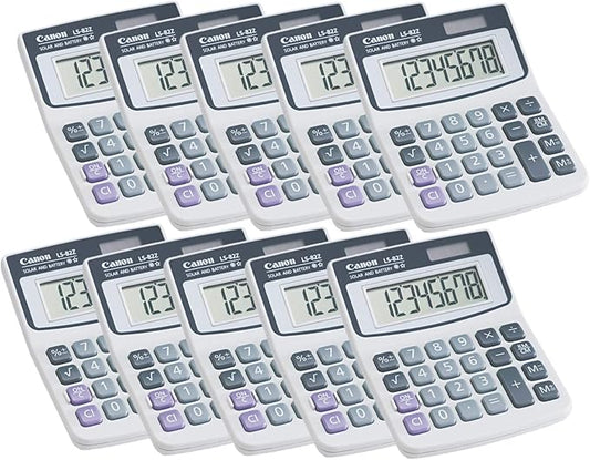 Canon LS-82Z Handheld Calculator / 10 Pack