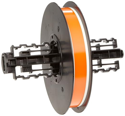 Brady B30C-500-595-OR 100' Length x 0.500" Width, B-595 Vinyl, Orange BBP31 Indoor/Outdoor Tape