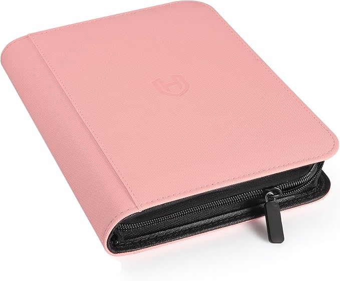 Card Binder 4 Pocket with Zipper, 288 Pockets Trading Card Holder Book, Premium PU Cover Zip Folder Binder, Side Loading Carrying Case Binder Album for TCG, MTG, Sports Cards, Game Cards