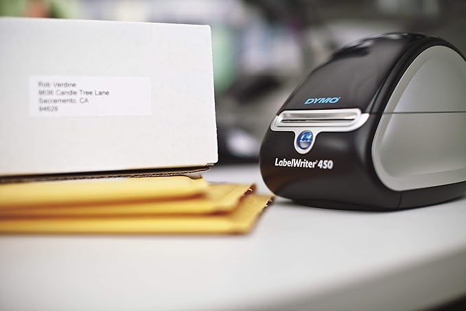 DYMO LabelWriter 450 Thermal Label Printer (1752264) (Renewed)