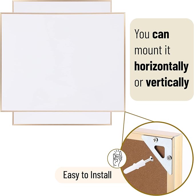 Mr. Pen- Small Dry Erase Board, 11x14 Inches, Whiteboard with Black Dry Erase Marker, Aluminum Frame, Magnetic Small White Board for Students, Home, Office and Classroom