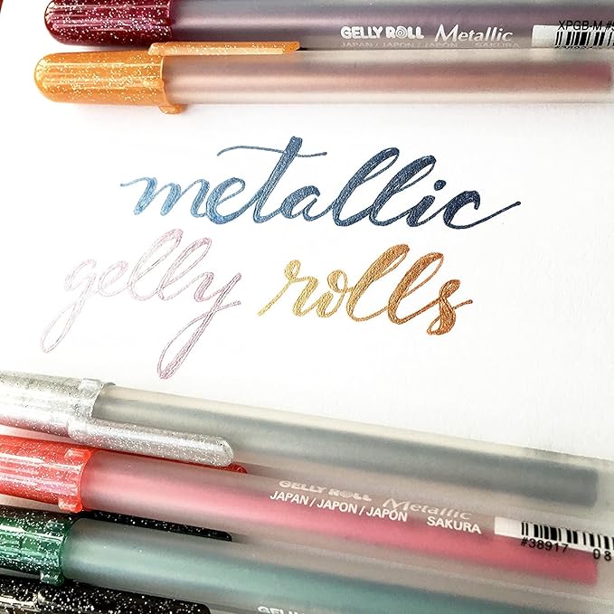 SAKURA Gelly Roll Metallic Gel Pen 10-Pack (57370)