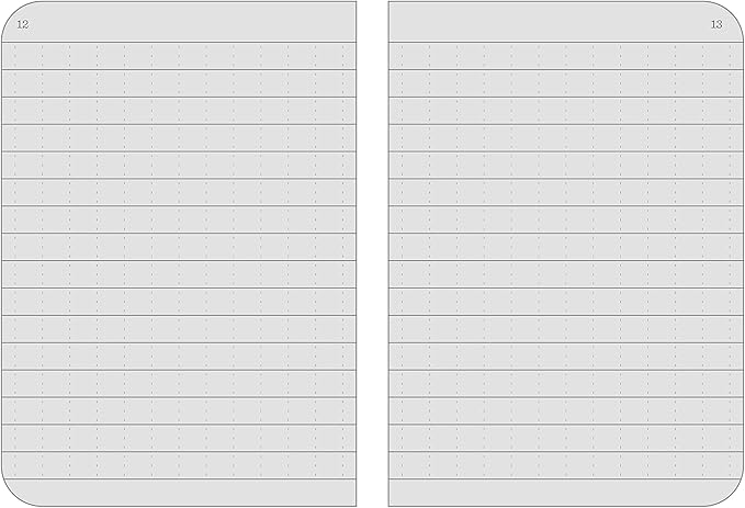 Rite in the Rain Weatherproof Mini Stapled Notebook, 3.25" x 4.625", Orange Cover, Universal Pattern, 3 Pack (No. OR71FX-M)