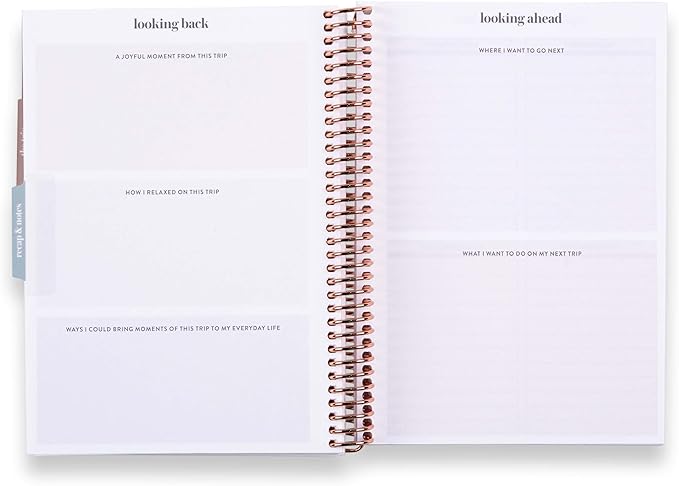 Erin Condren A5 Travel Journal Vacation Planner