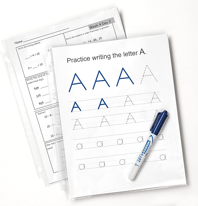 Avery Clear Economy Sheet Protectors, Top Load, 50 Document Protectors (74090)
