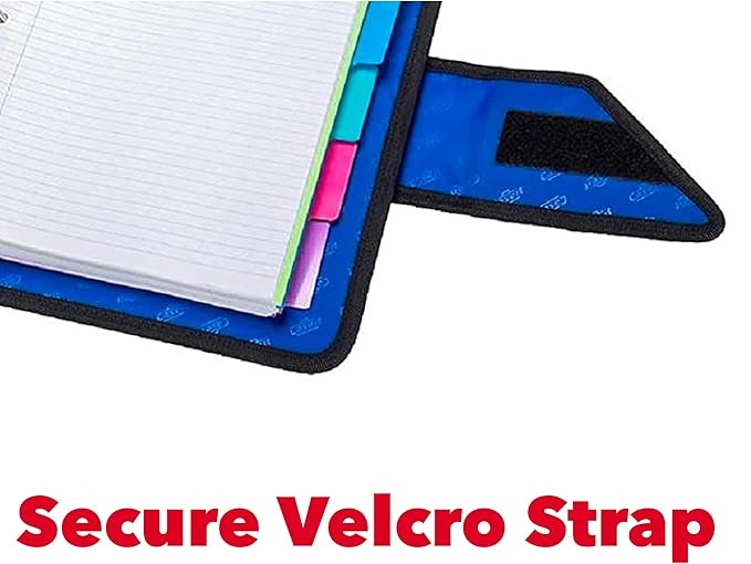 Case-it The Open Tab Binder - 2 Inch O-Rings - 5 Color Tab Expanding File Folder - Multiple Pockets - 400 Sheet Capacity - Pink S-826-A