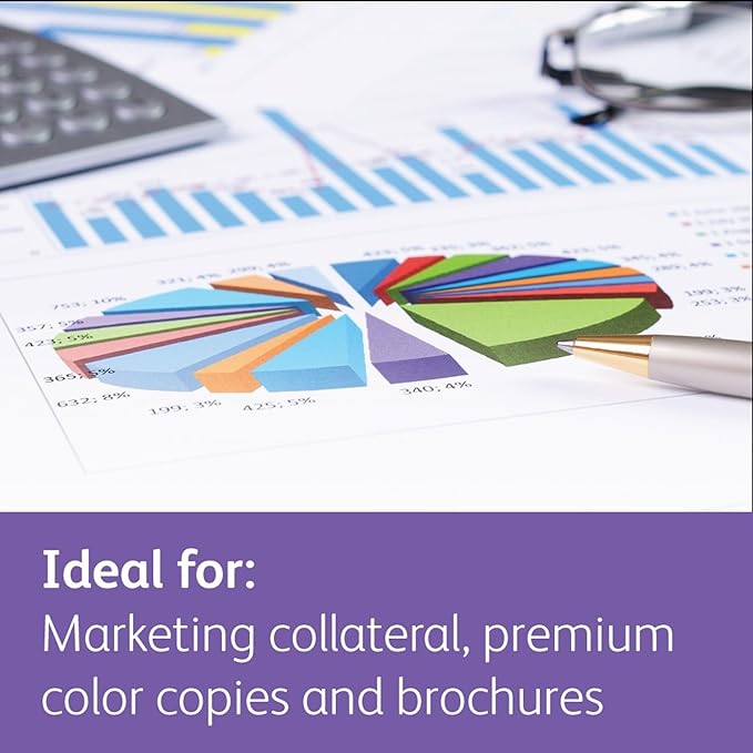 Xerox® Bold Digital™ Printing Paper, Letter Size, 100 Brightness, 32 Lb Text (120 gsm), FSC® Certified, White, Ream Of 500 sheets