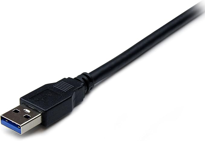 StarTech.com 6 ft Black SuperSpeed USB 3.0 Extension Cable A to A M/F - 2m USB 3 Male to Female Ext Cable/Cord 6ft - 5Gbps (USB3SEXT6BK)