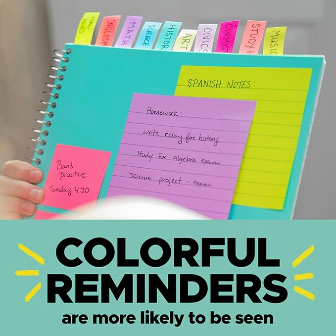 Post-it Flags Small Page Flags in Dispensers, 0.5 x 1.75, Four Colors, 35/Color, 4 Dispensers/Pack