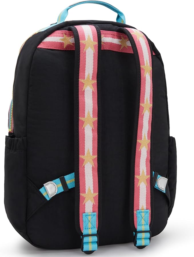 Kipling Women's Seoul Fc 15" Laptop Backpack, Durable, Roomy with Padded Shoulder Straps, Built-In Protective Sleeve