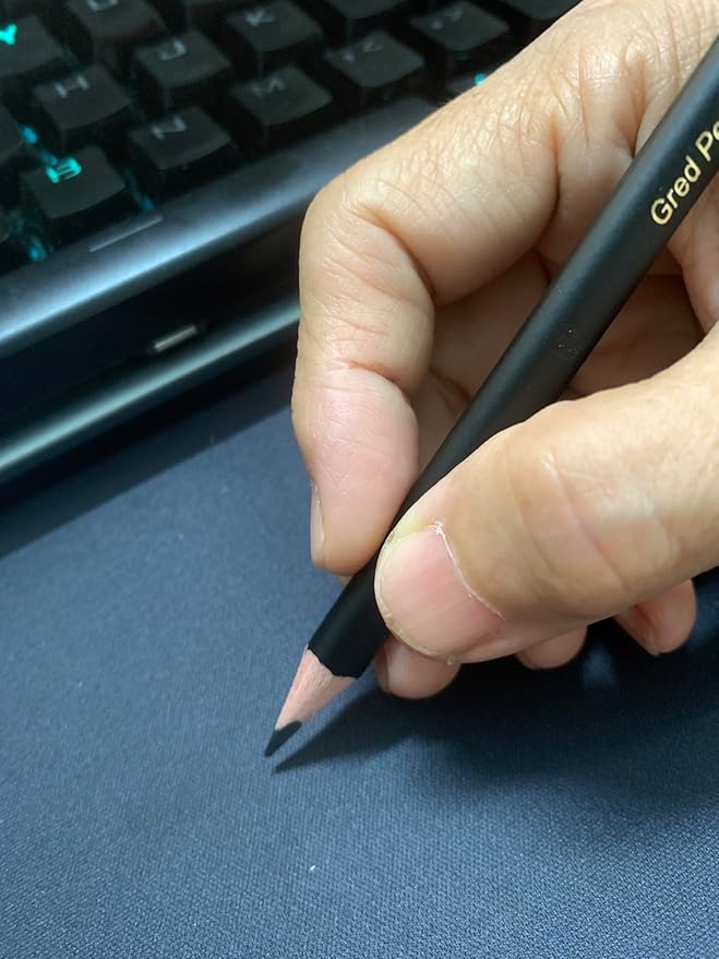 Faber-Castell Wooden Tri-Grip Exam Grade Graphite 2B Pencils, Smooth and Dark Pre-sharpened Wood Pencils - Box of 12