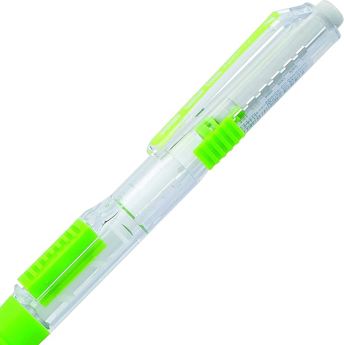 Pentel QUICK CLICK Mechanical Pencil (0.7mm), Green Barrel, Box of 12 Pencils (PD217D)