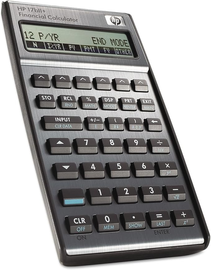 Hp 17Biiplus 17Bii+ Financial Calculator, 22-Digit Lcd