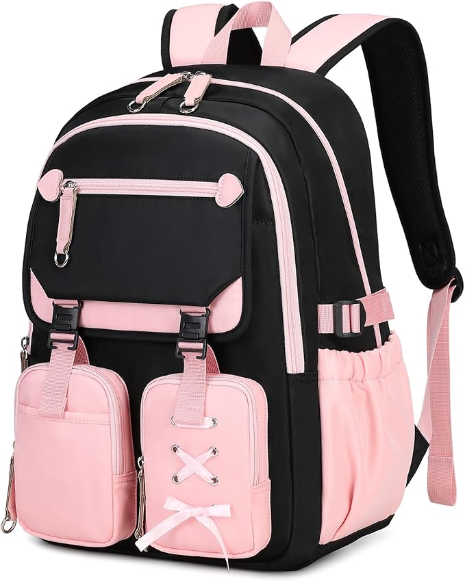 Kids Backpacks for Girls Teens Kawaii Bookbag for Elementary Primary Middle High School Daypack