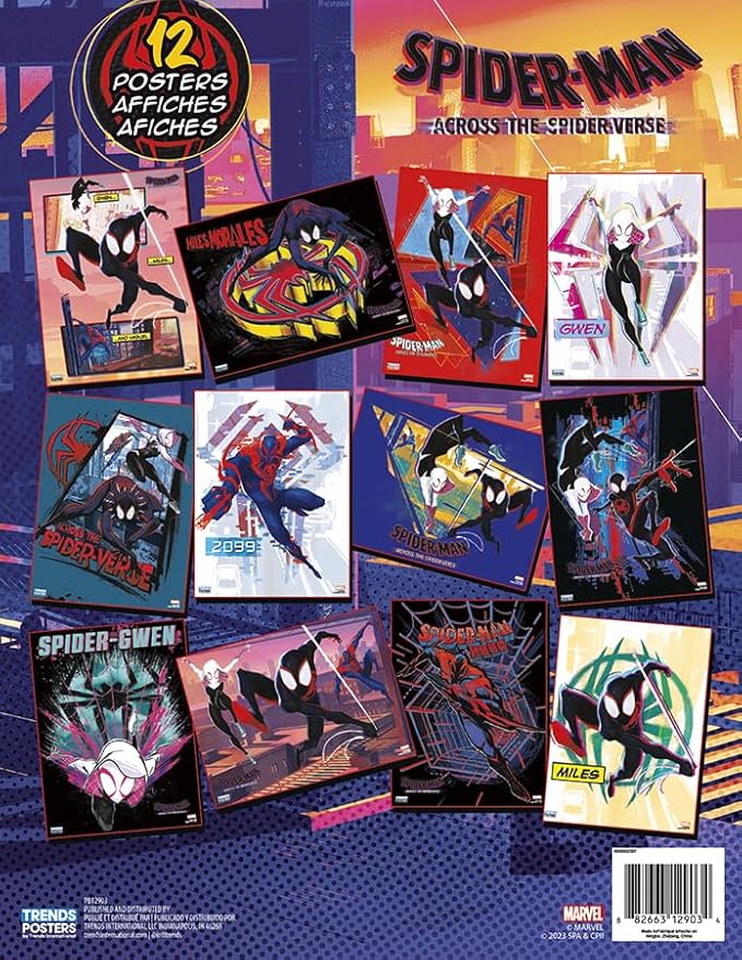 Marvel Spider-Man: Across the Spider-Verse Poster Book Poster Book
