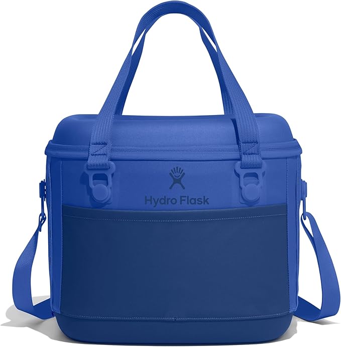 Hydro Flask Carryout Cooler - Insulated Portable Soft Cooler - 15 L Capacity in Capri Blue