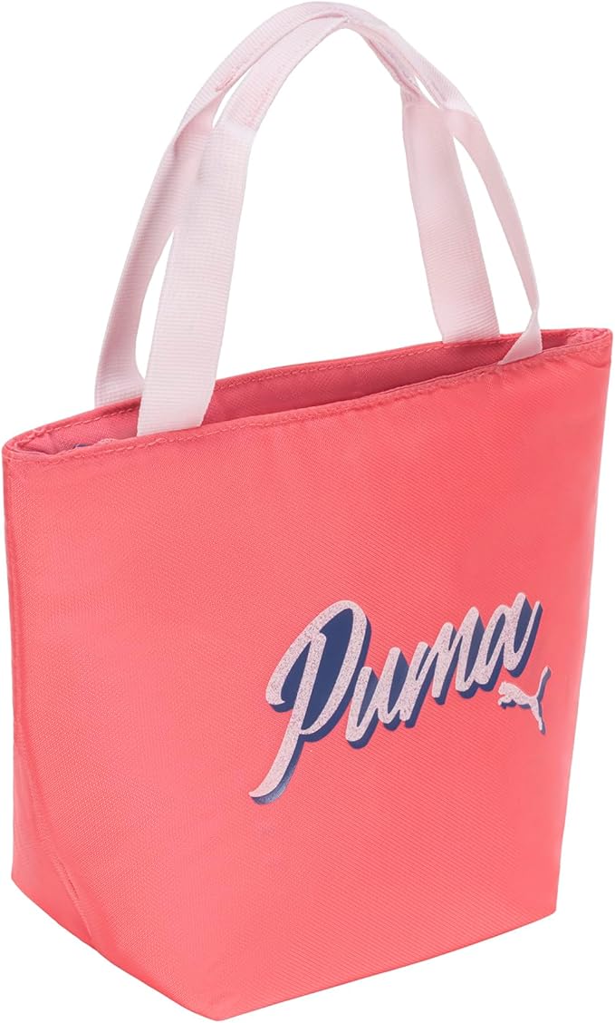 PUMA Unisex Kid's Adventure Lunch Tote, Magic Rose/Blue Crystal, Small