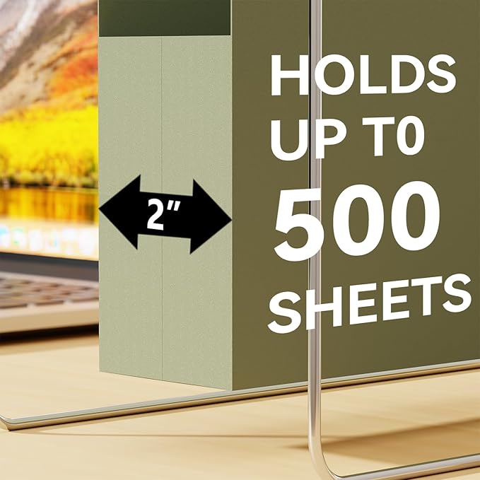 Ansook Letter Size Hanging File Folders Extra Capacity,Heavy Duty 2" Expansion File Folders Hanging with Tabs,Plastic File Cabinet Folders,12 Pack Pastel Desk File Organizer Folders for Office Home