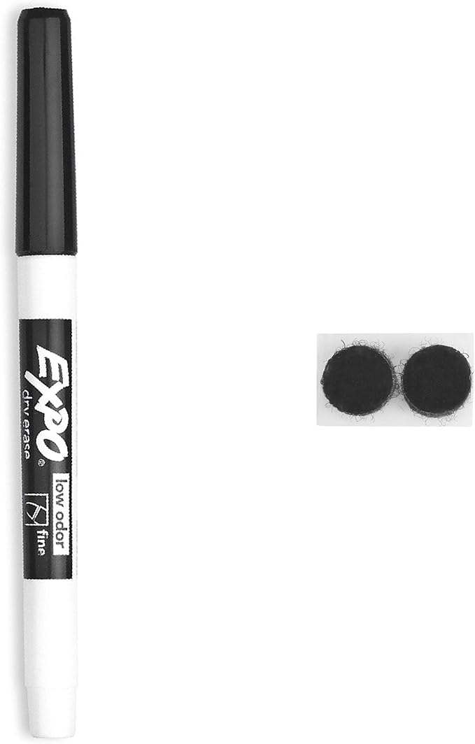 Think Board Clear Dry Erase Whiteboard 11"x17" – Self-Adhesive Transparent Writing Surface for Wall, Desk, or Fridge – Peel & Stick Removable Mini Message Board for Home, Office & Dorm