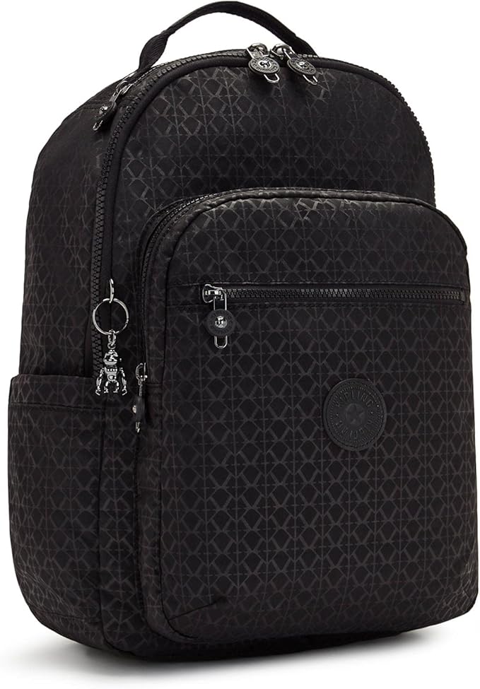 Kipling Women's Seoul 15" Laptop Backpack, Durable, Roomy with Padded Shoulder Straps, Built-In Protective Sleeve