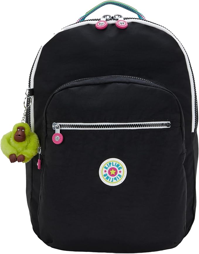Kipling Women's Seoul 15" Laptop Backpack, Durable, Roomy with Padded Shoulder Straps, Built-In Protective Sleeve