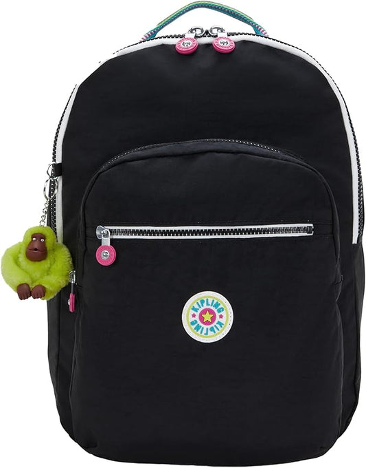 Kipling Women's Seoul 15" Laptop Backpack, Durable, Roomy with Padded Shoulder Straps, Built-In Protective Sleeve