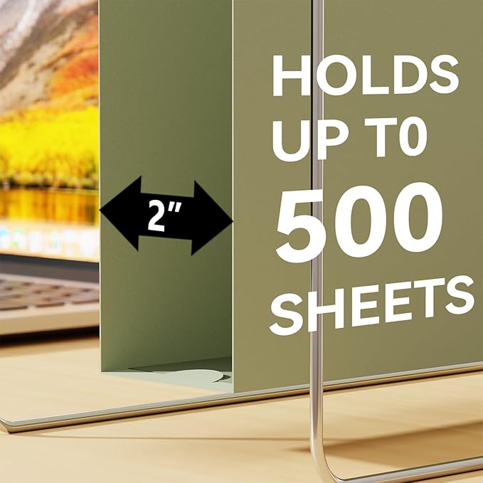 Ansook Plastic Legal Size Hanging File Folders,Extra Capacity 2" Expandable Legal File Folders Hanging with Tabs,12 Pack Pastel Hang Folders for Filing Cabinet, Office School Hanging File Organizer