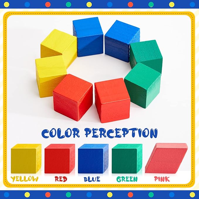 Deekin 70 Pcs Wood Geometric Solid Mini 3D Shapes Wooden Block Bulk for Teaching Classroom Manipulatives Elementary Shape Block for Toddler Kid Geometry Math Kindergarten Preschool Learning (Geometry)