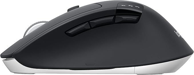 Logitech M720 Triathalon Multi-Device Wireless Mouse, Black