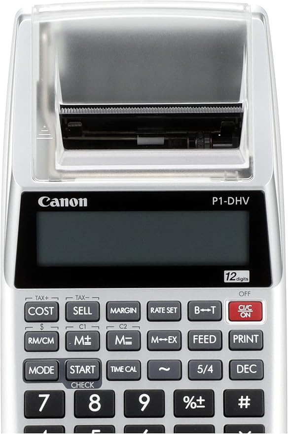Canon P1-DHV-3 Printer Calculator Formula Type