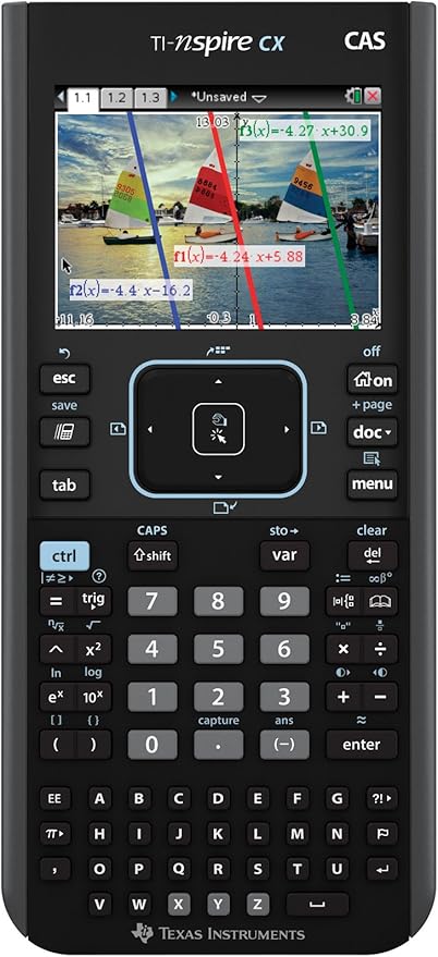 Texas Instruments Nspire CX CAS Graphing Calculator (Renewed)