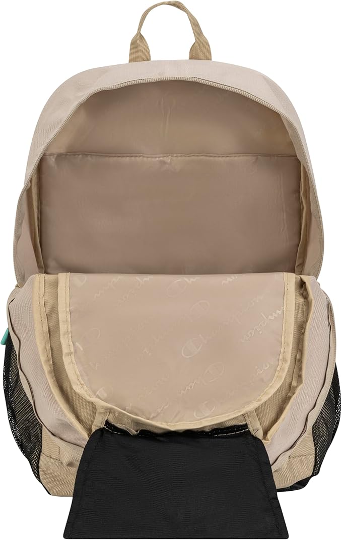 Champion Bungee Backpack, Tan Combo, OS