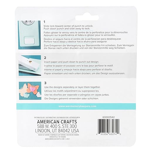 We R Memory Keepers Layering Punches 3/Pkg-Star