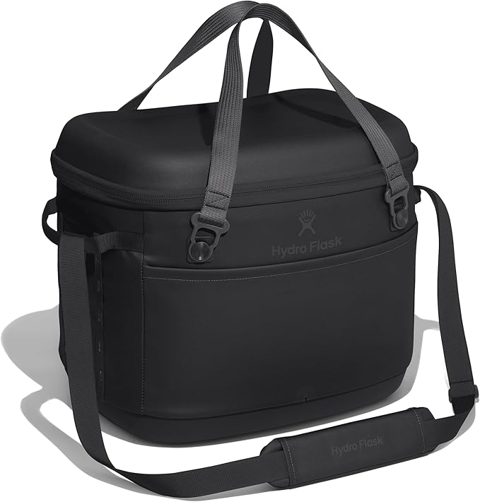 Hydro Flask Carryout Cooler - Insulated Portable Soft Cooler - 30 L Capacity in Black