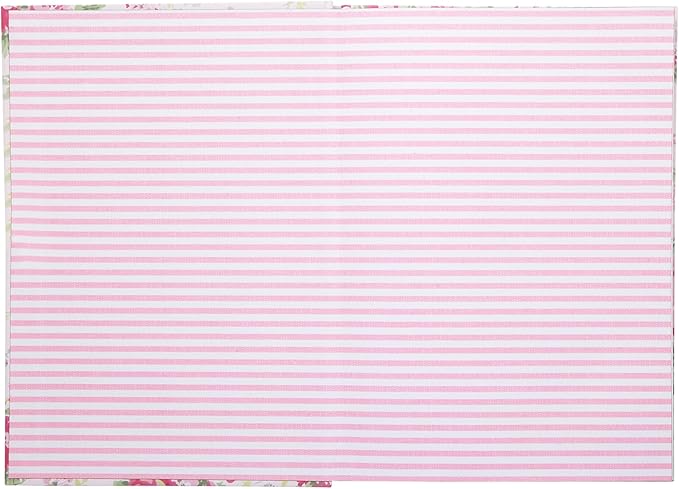 Laura Ashley Premium Hardcover Writing Journal | 256 Lined Pages | Elegant Floral Design | Perfect for Diaries, Notes, and Gift Giving (Hot Pink - A5-6-x-8 Inches)