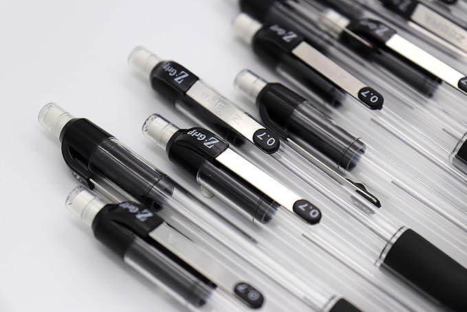 Zebra Pen Z-Grip Mechanical Pencil, 0.7mm Point Size, HB #2 Graphite, Assorted Grip Colors, 5-Count