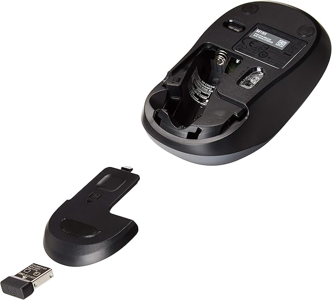 Logitech Wireless Mouse M185 (Swift Grey)