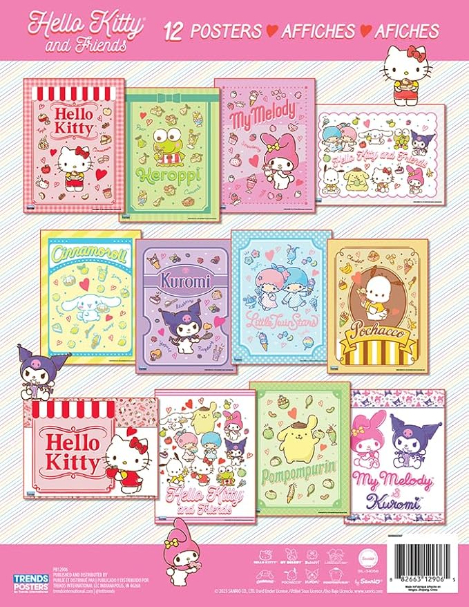 Hello Kitty Poster Book Poster Book