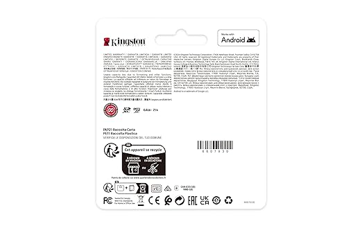 Kingston 1TB Canvas Select Plus microSD Card | Up to 150MB/s | Class 10, UHS-I, U1, V30, A1 | SDCS3/1TB