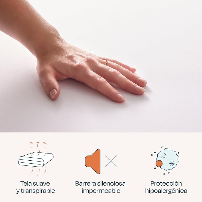 Linenspa Waterproof Mattress Protector,Queen Size – Fitted Sheet Style,Breathable,Machine Washable & Dryer Safe,White,(Pack of 10)