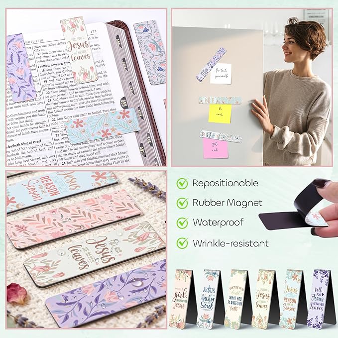 XKDOUS 33 Pcs Bible Study Supplies Journaling Kit for Women, Bible Study Kit with Bible Highlighters No Bleed and Tabs, Bible Accessories Include Bookmarks, Pens and More, Bible Verse Gifts for Study