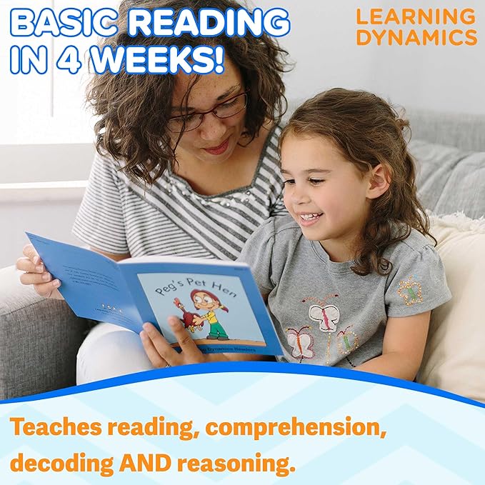 Manual de Lecciones en Español de Learning Dynamics – Ayuda a Padres con el Programa 4 Semanas para Leer. (Learning Dynamics Spanish Lesson Manual – Helps Parents with The 4 Weeks to Read Program)