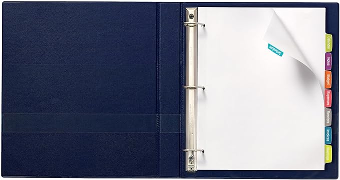 Avery Big Tab Printable White Label Dividers for 3 Ring Binders, 8 Tabs per Set, White, 120 Sets Total, Great for Office Supplies, School Supplies, Organizing, and More (6 Packs of 14435)