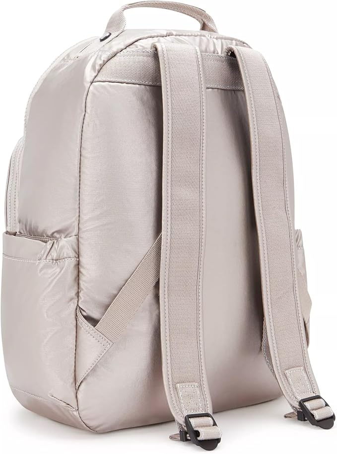 Kipling Women's Seoul 15" Laptop Backpack, Durable, Roomy with Padded Shoulder Straps, Built-In Protective Sleeve