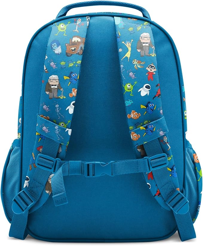 Simple Modern Large Disney Pixar Kids Backpack for School Girls and Boys | Elementary Backpack for Teen | Fletcher Collection | Kids - 16" tall | Pixar Mashup on Blue