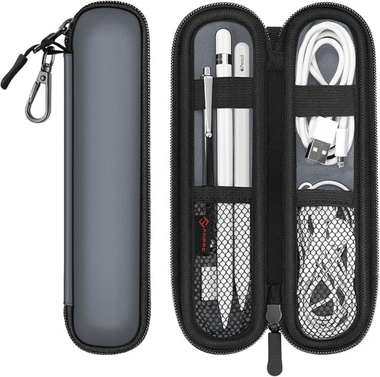 Fintie Pen Holder Case for Apple Pencil Pro, Apple Pencil (USB-C / 1st / 2nd Generation), Soft Neoprene Zipper Carrying Bag Sleeve Pouch for Samsung Stylus, Surface Pen